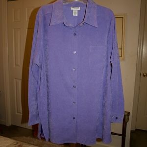 Big Shirt Plus Size Faux Suede in Women